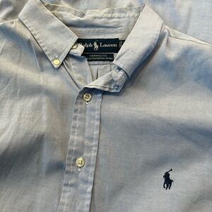 Ralph Lauren Light Blue Casual Button Down Shirt